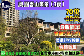 中山奥园香山美景|首期5万(减)，现楼发售，香港银行按揭，最新价单